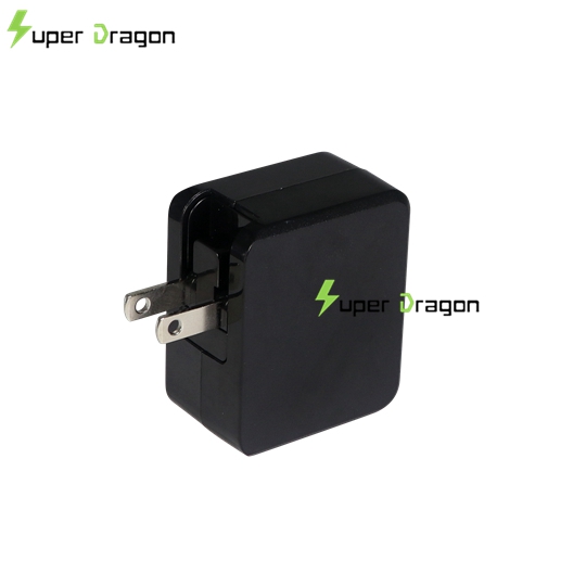 5V 3.4A 4.8A US EU Dual Port With 2 Smart IC USB Charger 5V 3.4A 4.8A US EU Dual Port With 2 Smart IC USB Charger