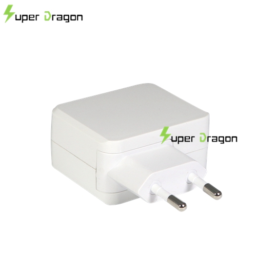 5V 3.4A 4.8A US EU Dual Port With 2 Smart IC USB Charger 5V 3.4A 4.8A US EU Dual Port With 2 Smart IC USB Charger