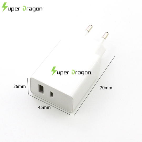 18W Type C QC3.0+PD3.0 Adapter 18W Type C QC3.0+PD3.0 Adapter