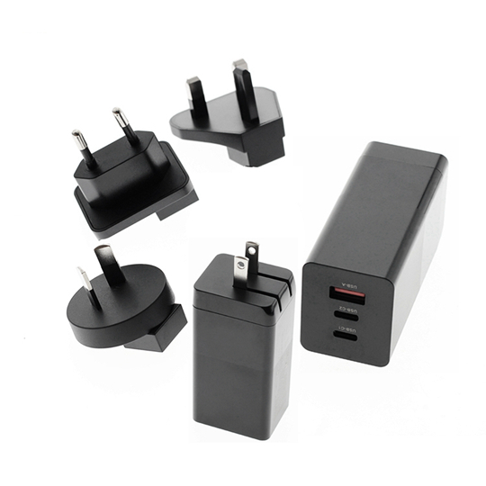 GaN 65W Type-C with USB-A Quick Charger
