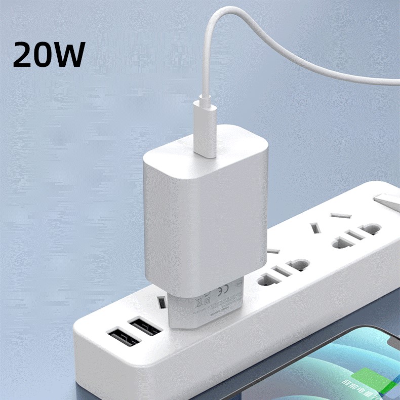 USB C Wall Charger, PD20W Type C Fast Charger Block Plug Adapter USB C Wall Charger, PD20W Type C Fast Charger Block Plug Adapter