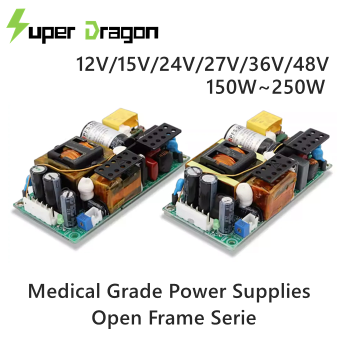 Open Frame Medical Grade AC/DC Chassis Power Supplies IEC 60601-1 Standard Power Supply Open Frame Medical Grade AC/DC Chassis Power Supplies IEC 60601-1 Standard Power Supply